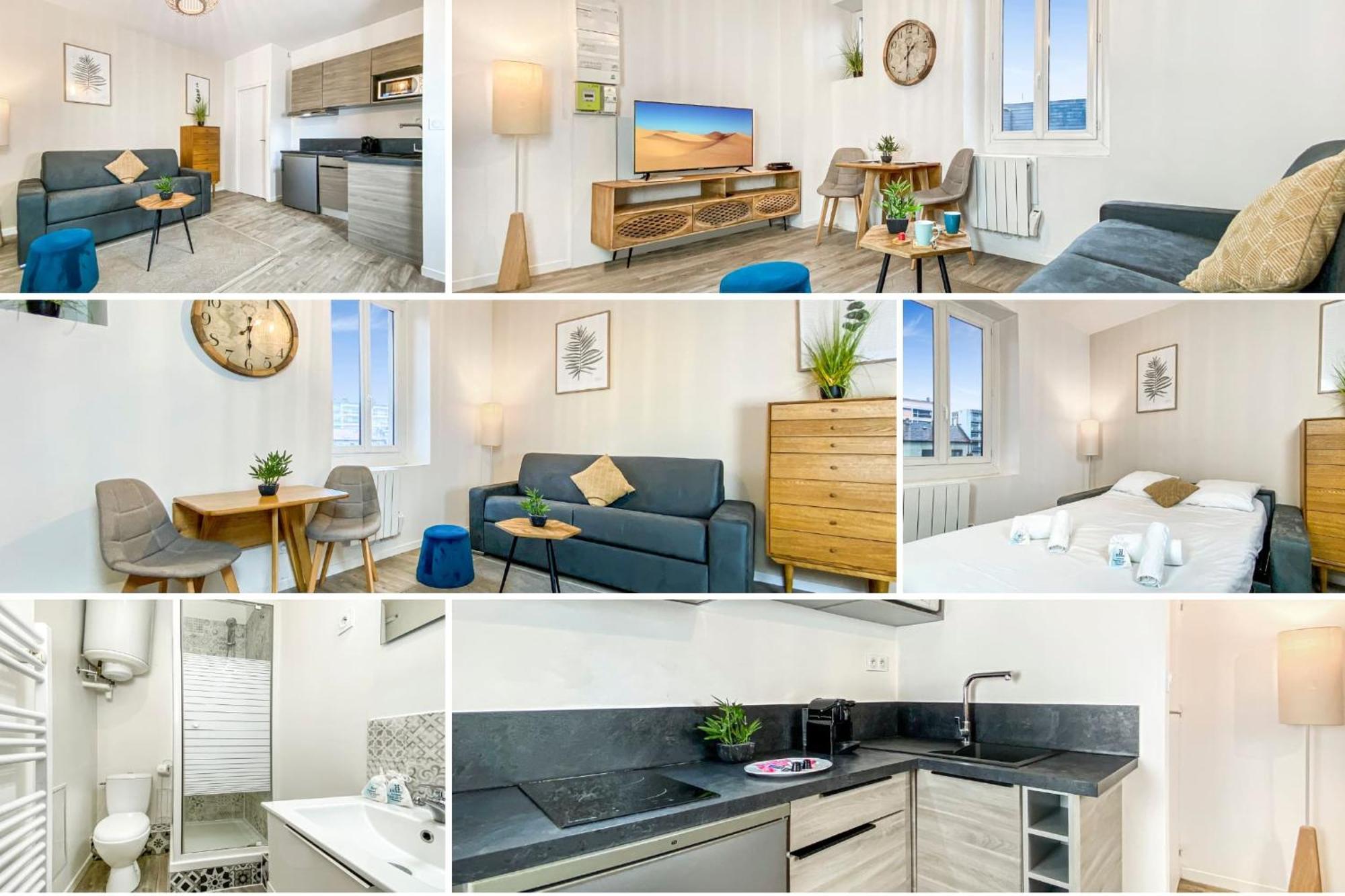 Homey Titi - Hyper-Centre - Proche Gare Et Tram - Lit Convertible - Wifi Gratuit Annemasse Exterior foto